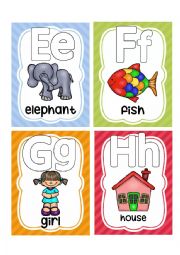 ALPHABET FLASHCARDS 2