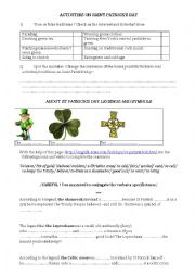 Activities for St Patricks Day