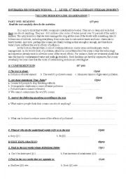 English Worksheet: Worlds oceans