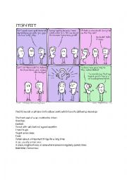 Slang Expressions - Comic and vocab matching