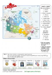 Canadas webquest correction