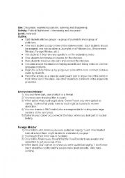 English Worksheet: Politics