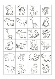 Animals BINGO