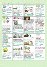 English Worksheet: Happy Spring!