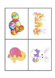 English Worksheet: Easter flashcards