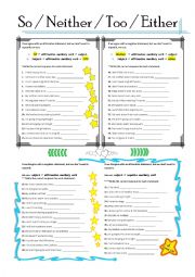 English Worksheet: Agreeing and disagreeing