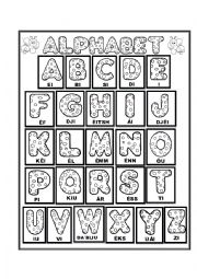 English Worksheet: Alphabet Sound