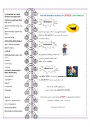 English Worksheet: ΤΗΕ INCREDIBLE WORLD OF STUFF 