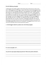 English Worksheet: Past simple practice