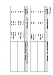 English Worksheet: To be in the past tense