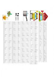 English Worksheet: hip hip horray 1 ESL students