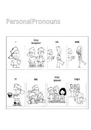 Personal Pronouns