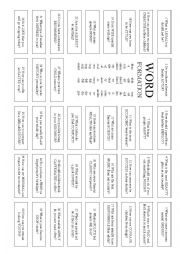 English Worksheet: Word Formation - Conversation questions
