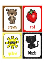 COLORS FLASHCARDS