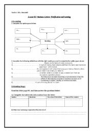 English Worksheet: business letter