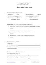 English Worksheet: Present Simple