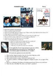 Forrest Gump Movie Worksheet Part V