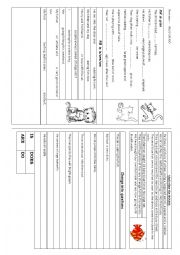 English Worksheet: Basic Language revision