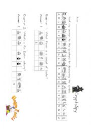 English Worksheet: easter