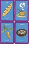 English Worksheet: Learn food pyramid 9 and 10 flashcards