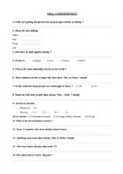 English Worksheet: Jamie Olivers Ted Talk Oral Comprehension