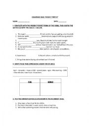 English Worksheet: Present Perfect revision