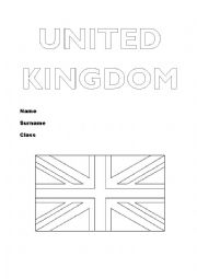 English Worksheet: uk frontpage