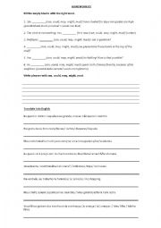 English Worksheet: REVIEW - INTERMEDIATE ENGLISH