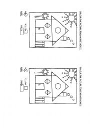 English Worksheet: Shapes