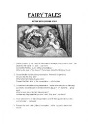 English Worksheet: Little Red Riding Hood 