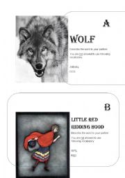 English Worksheet: Little Red Riding Hood 