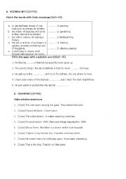 relative clauses and simple past ( complete test)