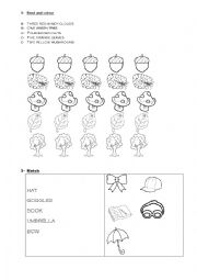 English Worksheet: New Treetops 1