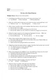 English Worksheet: The Boy in the Striped Pajamas Worksheet