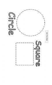 English Worksheet: Shapes