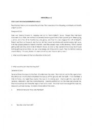 English Worksheet: Why over What (WOW) reading module Phase 1