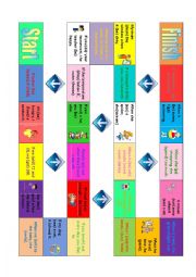 English Worksheet: Zero conditional - board game