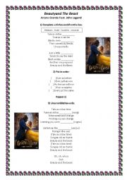 Beauty and The Beast - Song Activity