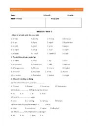 English Grammar Test 