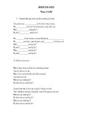 English Worksheet: Blame it on me by George Ezra