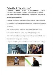 English Worksheet: Star Wars 