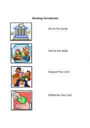 English Worksheet: Banking Vocabulary