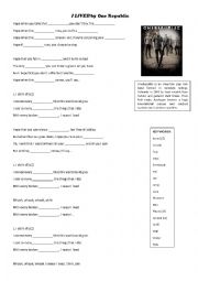 English Worksheet: 