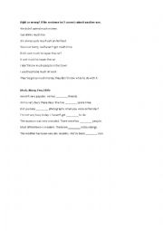 English Worksheet: Much and many exercises