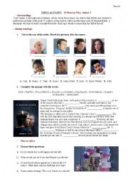 English Worksheet: 13 REASONS WHY (TV SERIES) for tutorial lessons