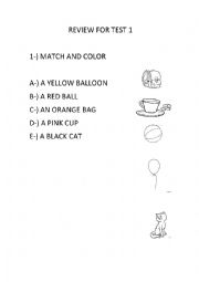 test for kids