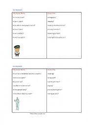 English Worksheet: Would you like vs do you like