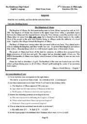 English Worksheet: Ancient civ GHANA