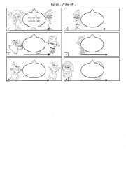 English Worksheet: Put on/Take off winter clothes