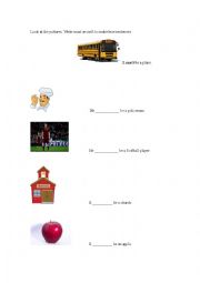 English Worksheet: must or cant for present deduction